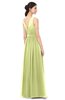 ColsBM Briar Lime Sherbet Bridesmaid Dresses Sleeveless A-line Pleated Floor Length Elegant Bateau
