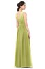 ColsBM Briar Linden Green Bridesmaid Dresses Sleeveless A-line Pleated Floor Length Elegant Bateau