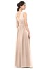 ColsBM Briar Peach Puree Bridesmaid Dresses Sleeveless A-line Pleated Floor Length Elegant Bateau