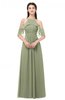 ColsBM Andi Bog Bridesmaid Dresses Zipper Off The Shoulder Elegant Floor Length Sash A-line