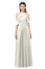 ColsBM Andi Ivory Bridesmaid Dresses Zipper Off The Shoulder Elegant Floor Length Sash A-line