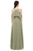 ColsBM Andi Sponge Bridesmaid Dresses Zipper Off The Shoulder Elegant Floor Length Sash A-line