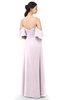ColsBM Arden Blush Bridesmaid Dresses Ruching Floor Length A-line Off The Shoulder Backless Cute