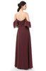 ColsBM Arden Burgundy Bridesmaid Dresses Ruching Floor Length A-line Off The Shoulder Backless Cute