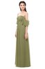 ColsBM Arden Cedar Bridesmaid Dresses Ruching Floor Length A-line Off The Shoulder Backless Cute