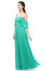 ColsBM Arden Ceramic Bridesmaid Dresses Ruching Floor Length A-line Off The Shoulder Backless Cute