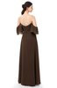 ColsBM Arden Copper Bridesmaid Dresses Ruching Floor Length A-line Off The Shoulder Backless Cute