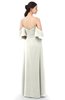 ColsBM Arden Cream Bridesmaid Dresses Ruching Floor Length A-line Off The Shoulder Backless Cute