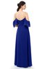 ColsBM Arden Electric Blue Bridesmaid Dresses Ruching Floor Length A-line Off The Shoulder Backless Cute
