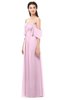 ColsBM Arden Fairy Tale Bridesmaid Dresses Ruching Floor Length A-line Off The Shoulder Backless Cute
