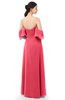 ColsBM Arden Guava Bridesmaid Dresses Ruching Floor Length A-line Off The Shoulder Backless Cute