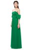 ColsBM Arden Jelly Bean Bridesmaid Dresses Ruching Floor Length A-line Off The Shoulder Backless Cute