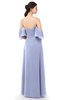 ColsBM Arden Lavender Bridesmaid Dresses Ruching Floor Length A-line Off The Shoulder Backless Cute