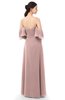 ColsBM Arden Nectar Pink Bridesmaid Dresses Ruching Floor Length A-line Off The Shoulder Backless Cute