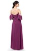 ColsBM Arden Raspberry Bridesmaid Dresses Ruching Floor Length A-line Off The Shoulder Backless Cute
