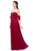ColsBM Arden Scooter Bridesmaid Dresses Ruching Floor Length A-line Off The Shoulder Backless Cute