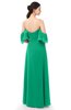 ColsBM Arden Sea Green Bridesmaid Dresses Ruching Floor Length A-line Off The Shoulder Backless Cute