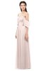 ColsBM Arden Silver Peony Bridesmaid Dresses Ruching Floor Length A-line Off The Shoulder Backless Cute