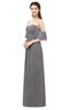 ColsBM Arden Storm Front Bridesmaid Dresses Ruching Floor Length A-line Off The Shoulder Backless Cute