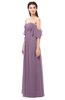 ColsBM Arden Valerian Bridesmaid Dresses Ruching Floor Length A-line Off The Shoulder Backless Cute