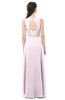 ColsBM Indigo Blush Bridesmaid Dresses Sleeveless Bateau Lace Simple Floor Length Half Backless