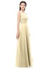 ColsBM Indigo Cornhusk Bridesmaid Dresses Sleeveless Bateau Lace Simple Floor Length Half Backless