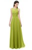 ColsBM Indigo Green Oasis Bridesmaid Dresses Sleeveless Bateau Lace Simple Floor Length Half Backless