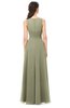ColsBM Emery Sponge Bridesmaid Dresses Bateau A-line Floor Length Simple Zip up Sash