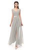 ColsBM Ariel Ashes Of Roses Bridesmaid Dresses A-line Short Sleeve Off The Shoulder Sash Sexy Floor Length