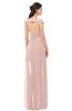 ColsBM Ariel Dusty Rose Bridesmaid Dresses A-line Short Sleeve Off The Shoulder Sash Sexy Floor Length