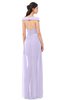 ColsBM Ariel Light Purple Bridesmaid Dresses A-line Short Sleeve Off The Shoulder Sash Sexy Floor Length