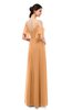 ColsBM Blair Pheasant Bridesmaid Dresses Spaghetti Zipper Simple A-line Ruching Short Sleeve