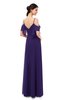 ColsBM Blair Royal Purple Bridesmaid Dresses Spaghetti Zipper Simple A-line Ruching Short Sleeve