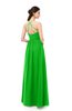 ColsBM Irene Classic Green Bridesmaid Dresses Sleeveless Halter Criss-cross Straps Sexy A-line Sash