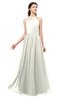 ColsBM Irene Cream Bridesmaid Dresses Sleeveless Halter Criss-cross Straps Sexy A-line Sash