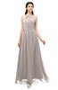 ColsBM Irene Fawn Bridesmaid Dresses Sleeveless Halter Criss-cross Straps Sexy A-line Sash