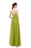 ColsBM Irene Green Oasis Bridesmaid Dresses Sleeveless Halter Criss-cross Straps Sexy A-line Sash