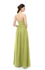 ColsBM Irene Linden Green Bridesmaid Dresses Sleeveless Halter Criss-cross Straps Sexy A-line Sash