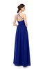ColsBM Irene Nautical Blue Bridesmaid Dresses Sleeveless Halter Criss-cross Straps Sexy A-line Sash