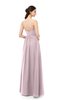 ColsBM Irene Pale Lilac Bridesmaid Dresses Sleeveless Halter Criss-cross Straps Sexy A-line Sash