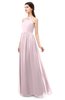 ColsBM Irene Pale Lilac Bridesmaid Dresses Sleeveless Halter Criss-cross Straps Sexy A-line Sash