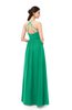 ColsBM Irene Pepper Green Bridesmaid Dresses Sleeveless Halter Criss-cross Straps Sexy A-line Sash