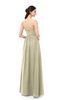 ColsBM Irene Putty Bridesmaid Dresses Sleeveless Halter Criss-cross Straps Sexy A-line Sash