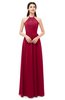 ColsBM Irene Scooter Bridesmaid Dresses Sleeveless Halter Criss-cross Straps Sexy A-line Sash