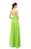 ColsBM Irene Sharp Green Bridesmaid Dresses Sleeveless Halter Criss-cross Straps Sexy A-line Sash