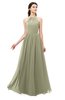 ColsBM Irene Sponge Bridesmaid Dresses Sleeveless Halter Criss-cross Straps Sexy A-line Sash