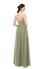 ColsBM Irene Sponge Bridesmaid Dresses Sleeveless Halter Criss-cross Straps Sexy A-line Sash