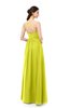 ColsBM Irene Sulphur Spring Bridesmaid Dresses Sleeveless Halter Criss-cross Straps Sexy A-line Sash
