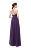 ColsBM Irene Violet Bridesmaid Dresses Sleeveless Halter Criss-cross Straps Sexy A-line Sash