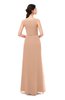 ColsBM Livia Almost Apricot Bridesmaid Dresses Sleeveless A-line Traditional Pick up Floor Length Sabrina